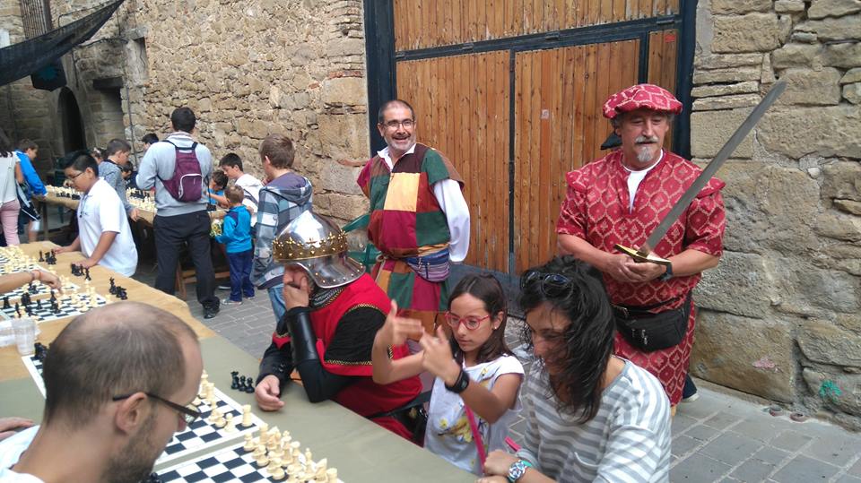 Ajedrez Medieval en Olite